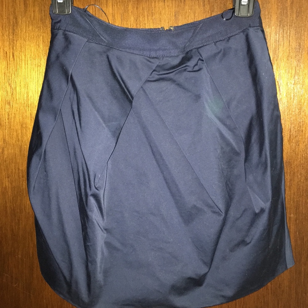 JCrew dark navy blue skirt size 0
